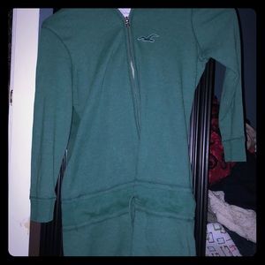 Hollister Hooded Shirt Sweatshirt